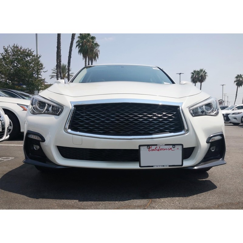 iJDMTOY No Drill Front Grille Mesh Mount License Plate Relocator