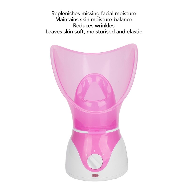 2 In 1 Face Steamer Cleansing Pores Heating Hydrating Mist