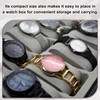 HARFINGTON 3pcs Watch Case Pillow, M-Shaped Watch Pillow Inserts Velvet