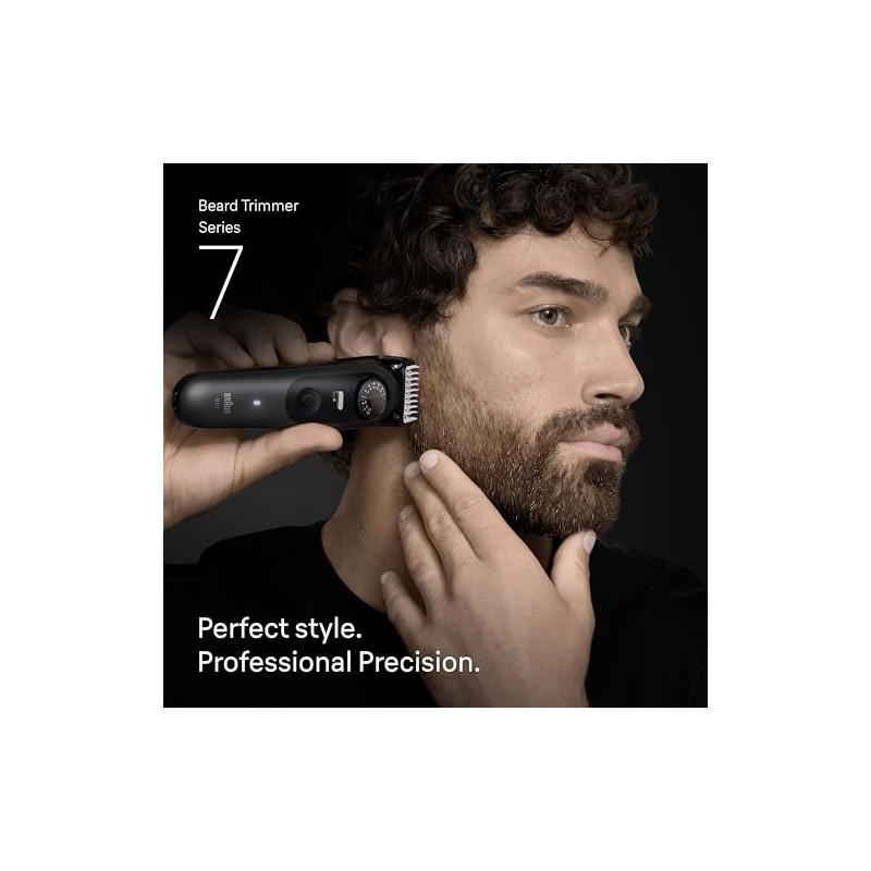 Braun Braun Beard Trimmer Series 7, +12 Barbering Tools, Lifetime