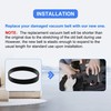 FNKTQL Vacuum Belt for Eureka PowerSpeed Lightweight Vacuum Cleaner, Replace