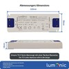 Lumonic I LED Transformer TLV-60-12 I 12V 60W I Input