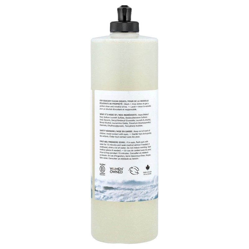 The Unscented Company Dish Soap, Fragrance Free, 25.4 fl oz