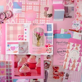 346 Piezas Bullet Journal Kit,De Recortes Incluye Pegatinas Y Decorativos Vintage,Suministros Para Diario De Bala Y Cuaderno De CuadríCula A6, Ideal Como Regalo Para Amigas Y Niñas,Regalo de Navidad