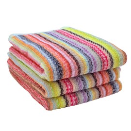 [Nemuri no Room] Bath Towel, Set of 3, Towel Made with Remaining Thread, Eco Towel, Made in Japan, Made in Japan, Made in Japan, 100% Cotton, Skin-friendly, 23.6 x 47.2 inches (60 x 120 cm), Set of 3,