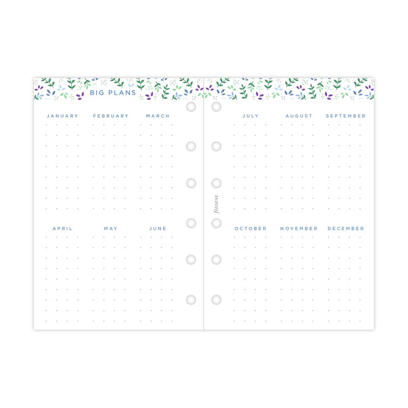 Filofax Pocket Garden Week to View Diary - 2022
