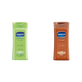 VASENOL Crema Corporal cuidado intensivo Aloe Fresh 400 ml + Crema Corporal Humectación Total Cocoa Glow 400 ml