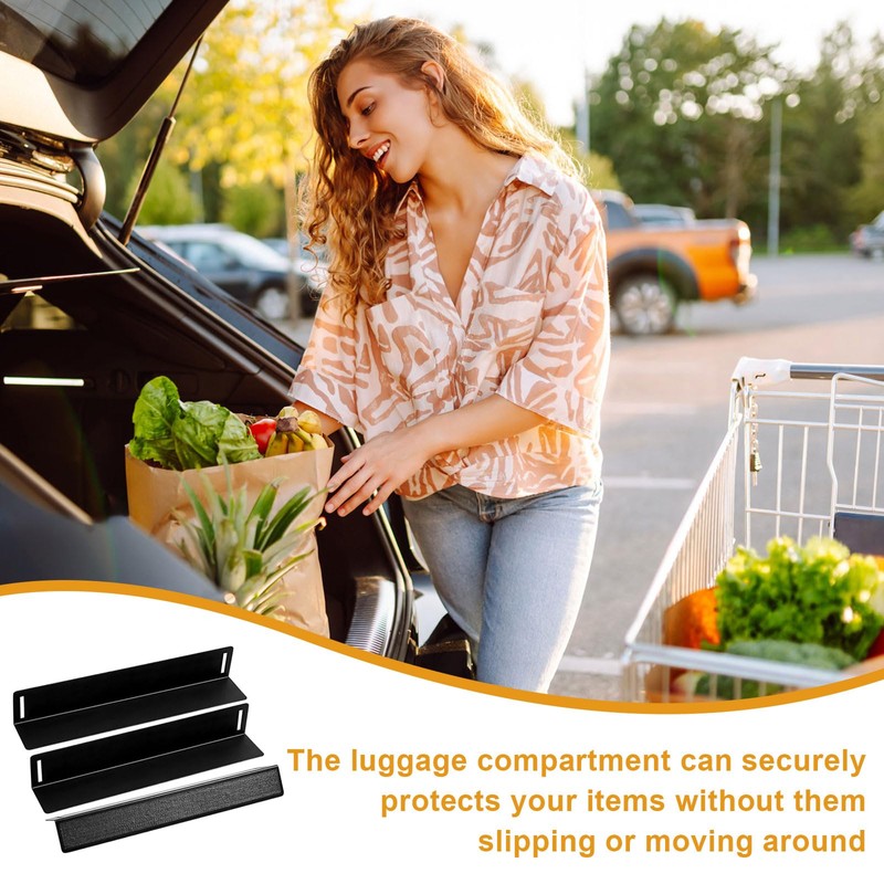 Bcuuozeeing Pack of 3 Car Boot Organiser, Luggage Fixing Boot