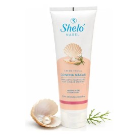Sheló crema facial con Concha Nácar, atenúa manchas y cicatrices en piel mixta                                                                        