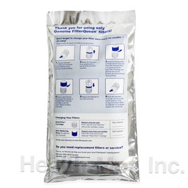 FilterQueen Defender Air Purifier Replacement Filter, Activated Charcoal Pre-Filter Wrap, For Odor and Pollution Reduction