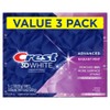 Crest 3D White Advanced Teeth Whitening Toothpaste, Crest 3D White