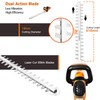 GARCARE Corded Electric Hedge Trimmer - Electric Tree Trimmers, Branch