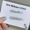Light Hazy Blue High Density Reflective Flash Glitter Gel Nail