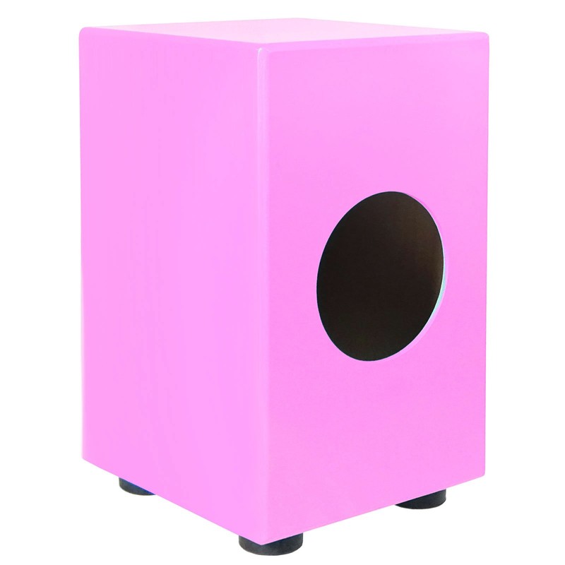 keepdrum DC1M PK Junior Cajon for Children Pink + Seat