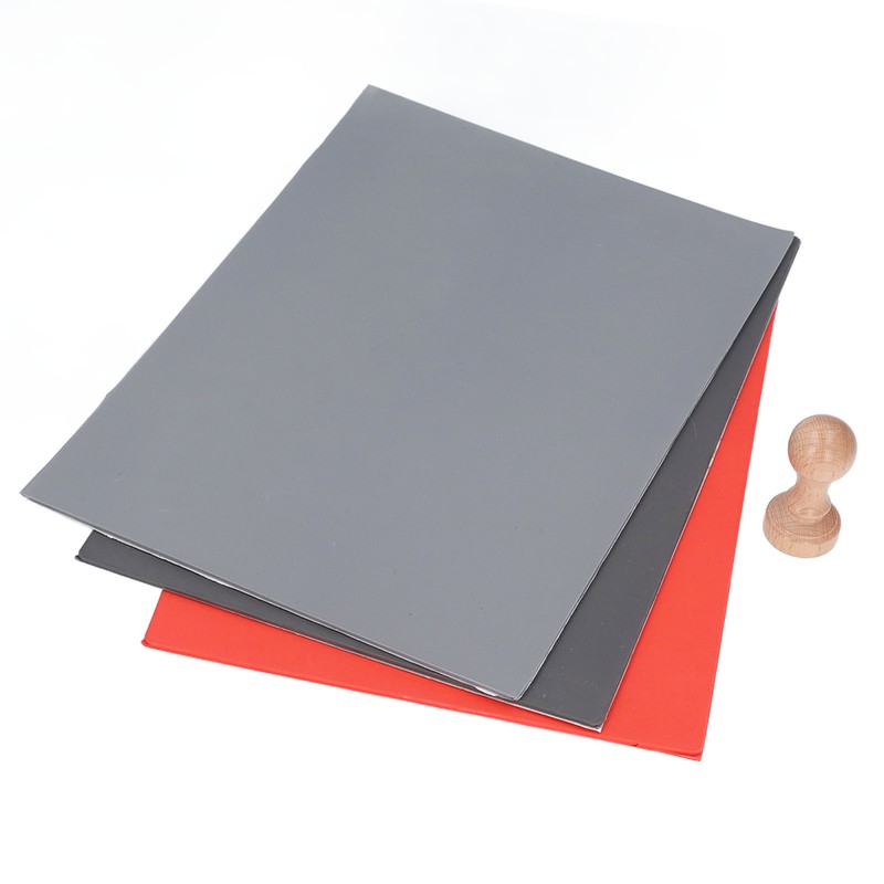 Laser Engraving Machine Rubber Stamp Kit 3Pcs A4 Rubber Stamp