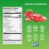 Crispy Green Natural Freeze-Dried Fruit, Strawberry Single-Serve, No Sugar Added,