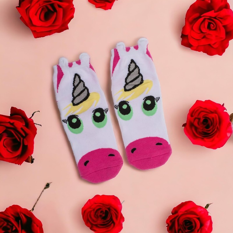 Out of the blue Unicorn Socks with ABS Sole in