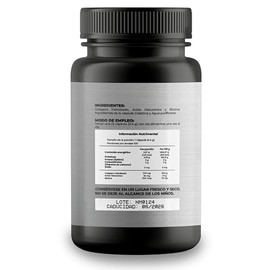 NAIMA Colágeno Hidrolizado con Ácido Hialurónico y Biotina, 100 Cápsulas | 100% Puro y Natural | Suplemento Antienvejecimiento| Piel Hidratada, Cabell