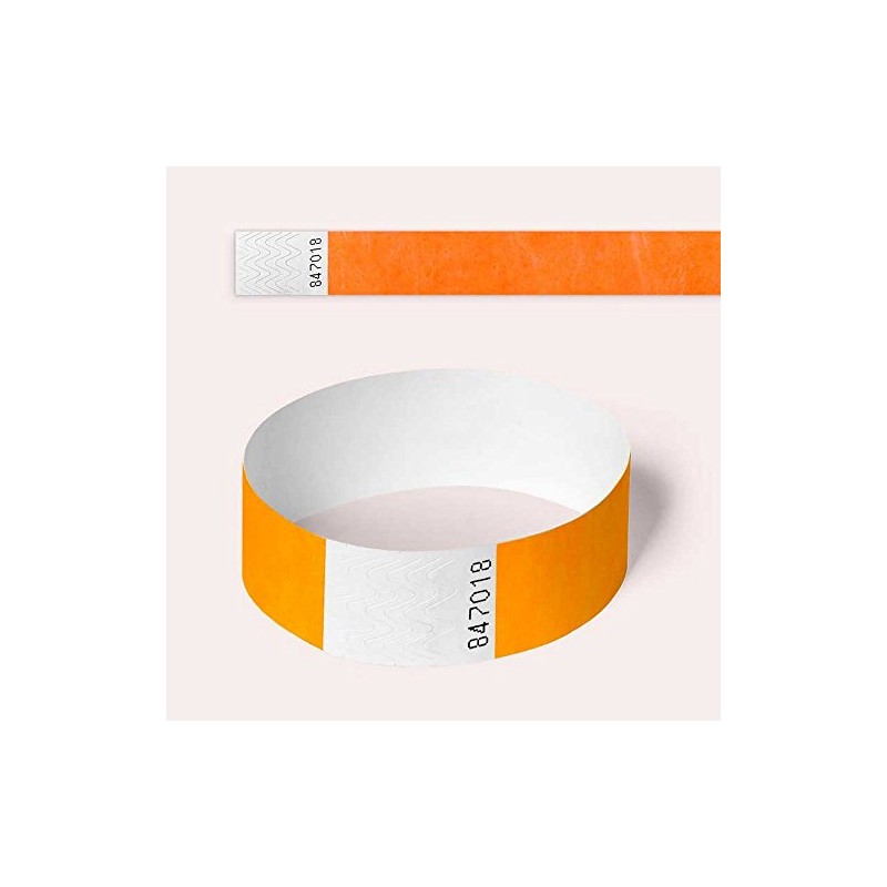 Tyvek Wristbands, 100 Pack by AA Wristbands for Parties, Security,