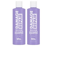 bhs (2 PACK) Beautiful Hair & Scalp Damage Repair Sulfate Free Anti Dandruff 13.5oz
