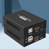 HD Multimedia Interface KVM Extender 197ft 1920x1080P 60Hz Remote Operation