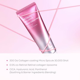 BONCEPT RETINAL COLLAGEN GLOW CREAM PACK, 1.69fl.oz/50ml, Hydrating, Moisture-Rich Cream, Nourishing Sleeping Pack, Soothing Facial Mask, Plumping&Firming