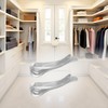 100Pcs U Shaped Plastic Alligator Clips Shirts Folding Clips Garment