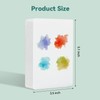 LIGHTWISH Mini Watercolor Sketchbook Square 60pcs 9x13cm Fine (Hot Press)