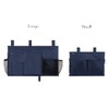 Surblue Bedside Caddy Hanging Bed Organizer Storage Bag Pocket for