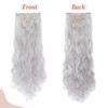Tess Clip-In Extensions, Like Real Hairpieces, 8 Wefts, 18 Clips,