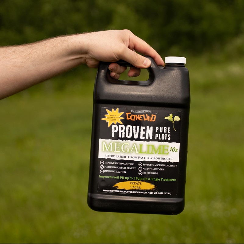 Whitetail Products Gone Wild, Mega Lime 10X, Food Plot Liquid
