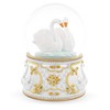 Romantic Swan Spinning Musical Water Snow Globe