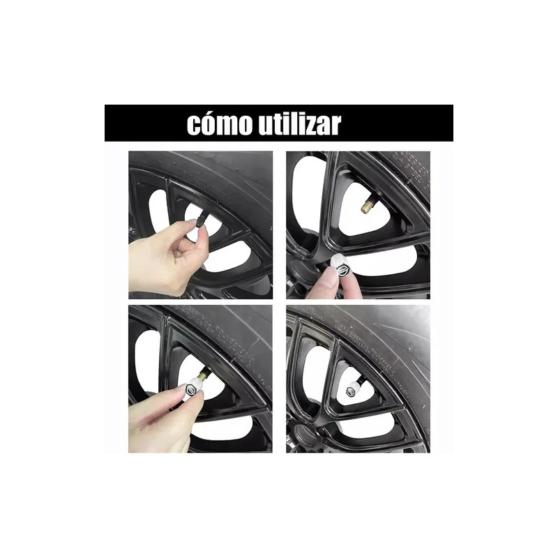 Tapones Antirrobo Para Valvula De Las Llantas De Aluminio
