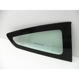 Passenger Right Side Quarter Window Quarter Glass W/ Gasket Compatible with Honda Civic 2 Door Coupe 2012-2015 Models