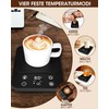 MYMULIKE Electric Coffee Warmer, Upgraded Cup Warmer, 9 Temperature Settings,