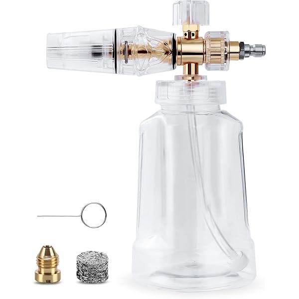 Foam Cannon - Pressure Washer Gun with 1/4 Inch Quick