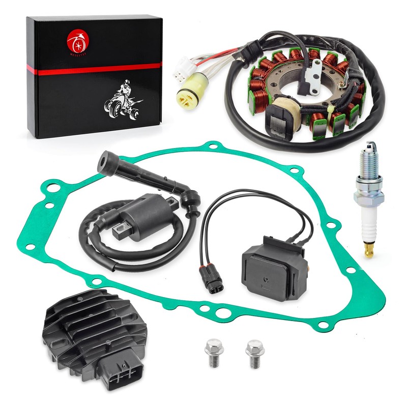 Magneto Stator Rectifier Ignition Coil Relay Gasket kit Compatible with