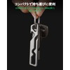 TISUR Titanium Key Chain Clip, Belt Loop Clip, Bottle Opener,