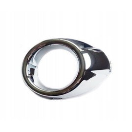 Compitable Fits in Ford Fiesta 2008-2013 Front Bumper Fog Lamp Bezel Chrome Left Passenger Side OE 1544517