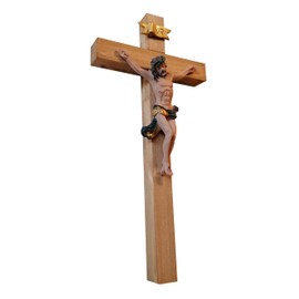 Crucifix with Jesus for Wall Mounting