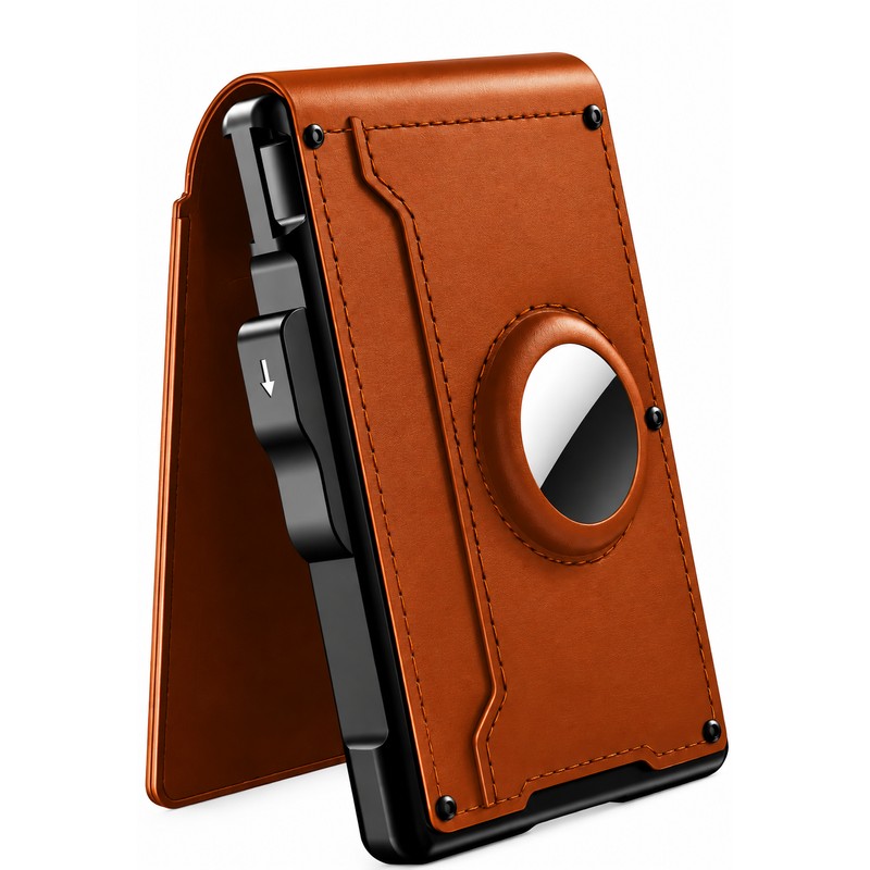 RFID Blocking Carbon Fiber Wallet for Cards and Cash -