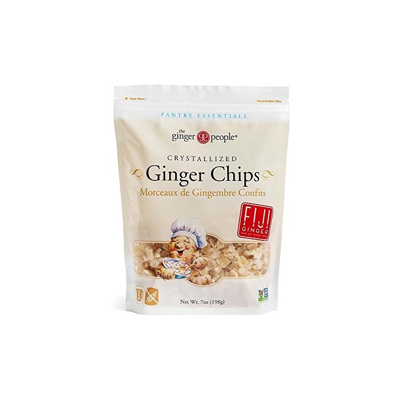 Crystallized Ginger Chips - 2pk - 7oz each