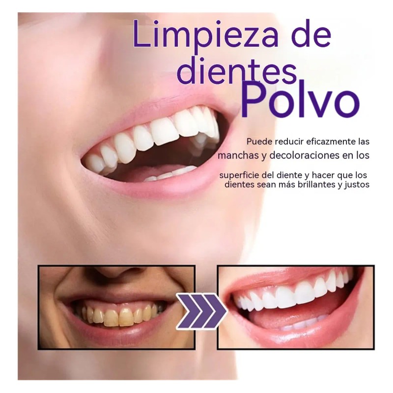 Polvo Mineral Para La Restauración De Dientes