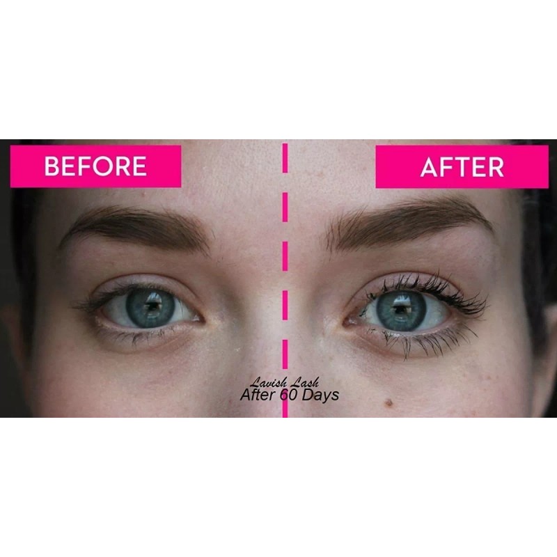Hairgenics Lavish Lash Serum, Potenciador De Crecimiento Para Pestañas