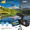 Rawiemy Video Camera Camcorder 4K 48MP Video Recorder Camera Vlogging