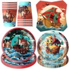 Birthday Party Tableware Paper Plates Set, Party Tableware Birthday