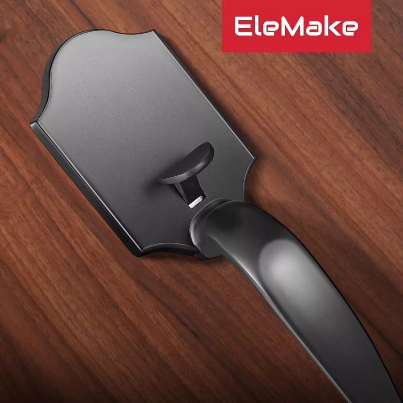 EleMake Front Door Handleset Entry Door Handle Set with Cove