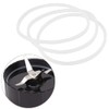 Replacement Rubber Gasket, O Ring Lid Gaskets Blender Gasket Gray