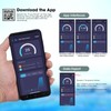 WiFi pH/EC/Temperature Monitor for Hydroponics, Dual Plugs System pH EC