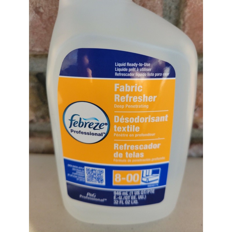 Febreze Pro Fabric Refresher & Odor Eliminator Spray Bottle 32
